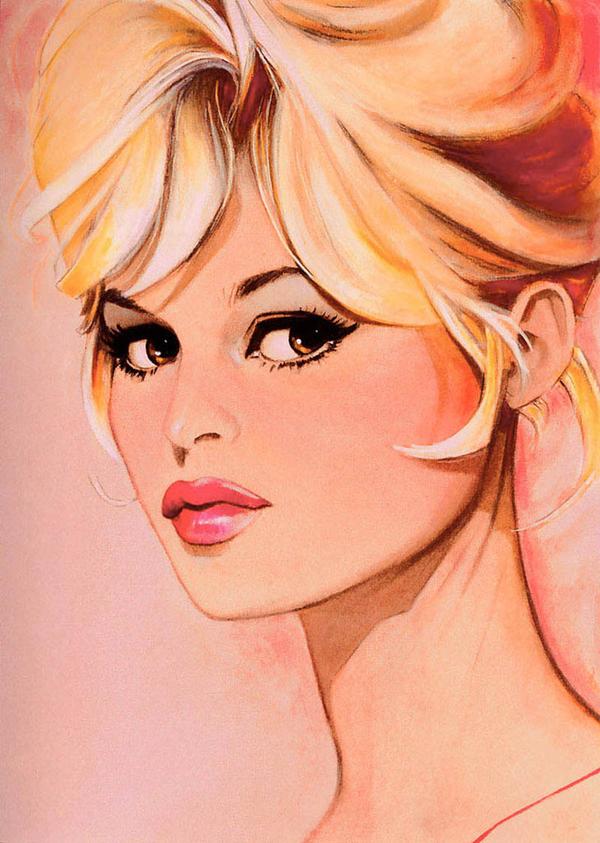 Brigitte-Bardot-por-Jim-Silke