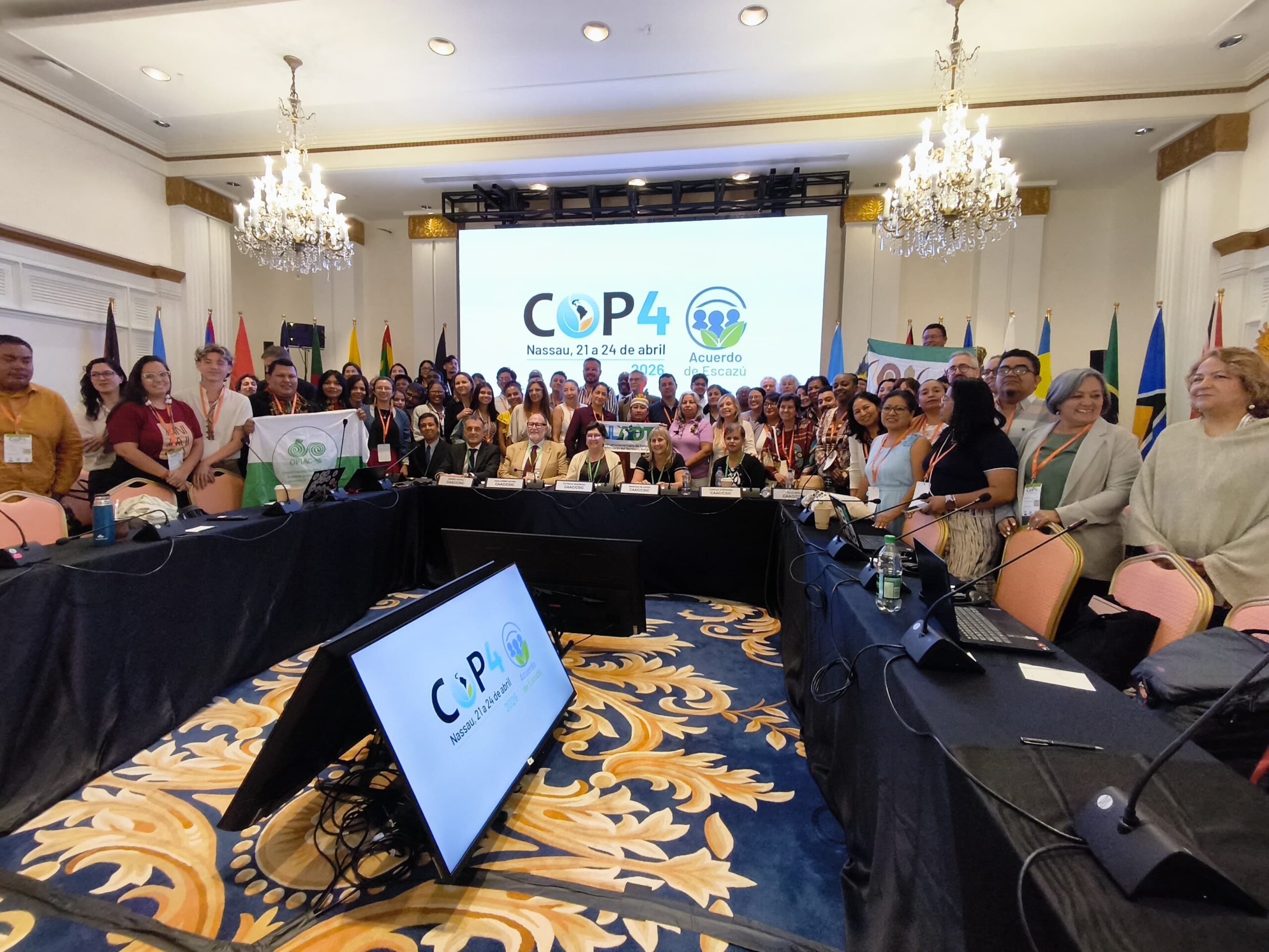 La participación del público es importante en las conferencias del Acuerdo de Escazú. Foto: Iris Olivera (DAR)