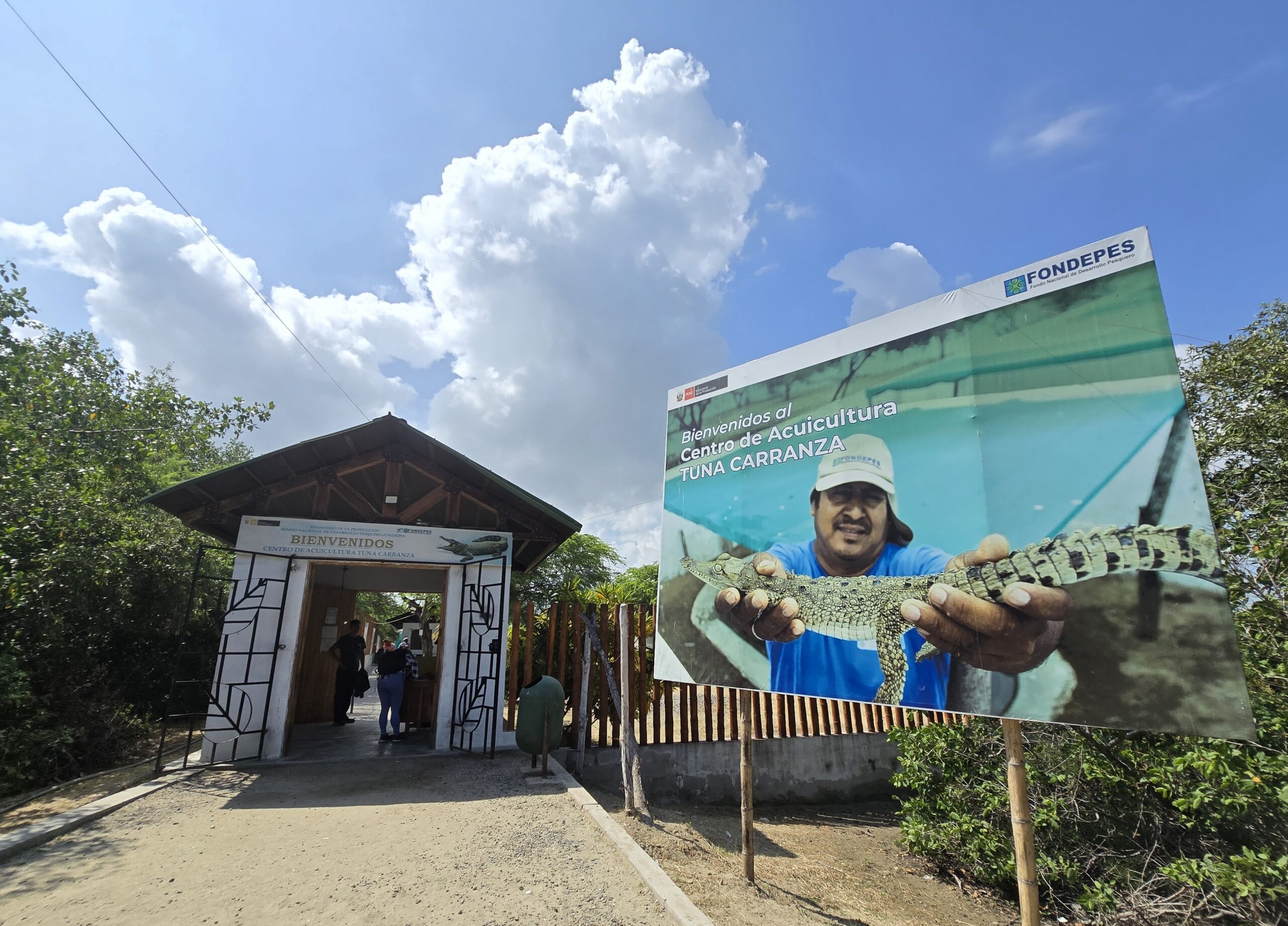 El Centro de Acuicultura Tuna Carranza fue establecido formalmente en 1997 luego de que un año antes se capturaran a 40 cocodrilos. Foto: Yvette Sierra Praeli.