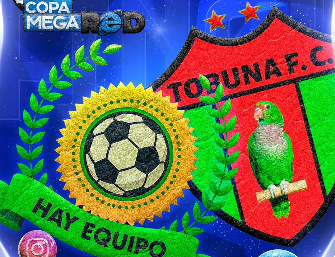 Como muestra del arraigo local, Tobuna FC, el equipo de fútbol del pueblo, lleva en su escudo al Loro Pecho Vinoso. Foto: archivo particular