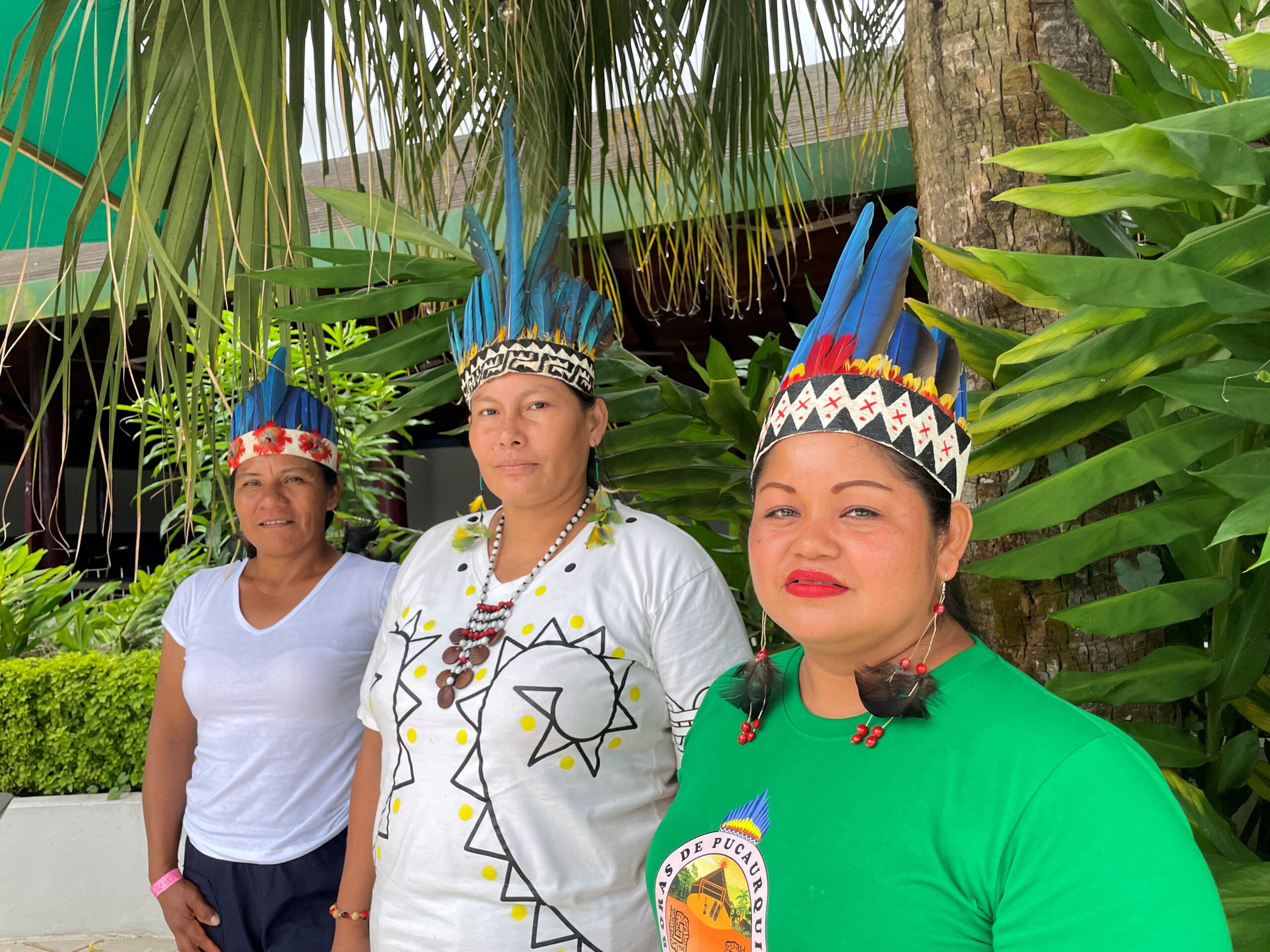 Las lideresas indígenas de la frontera entre Perú y Colombia advierten que la carretera incrementará las invasiones y deforestación dentro de sus comunidades y en áreas protegidas. Foto: Geraldine Santos