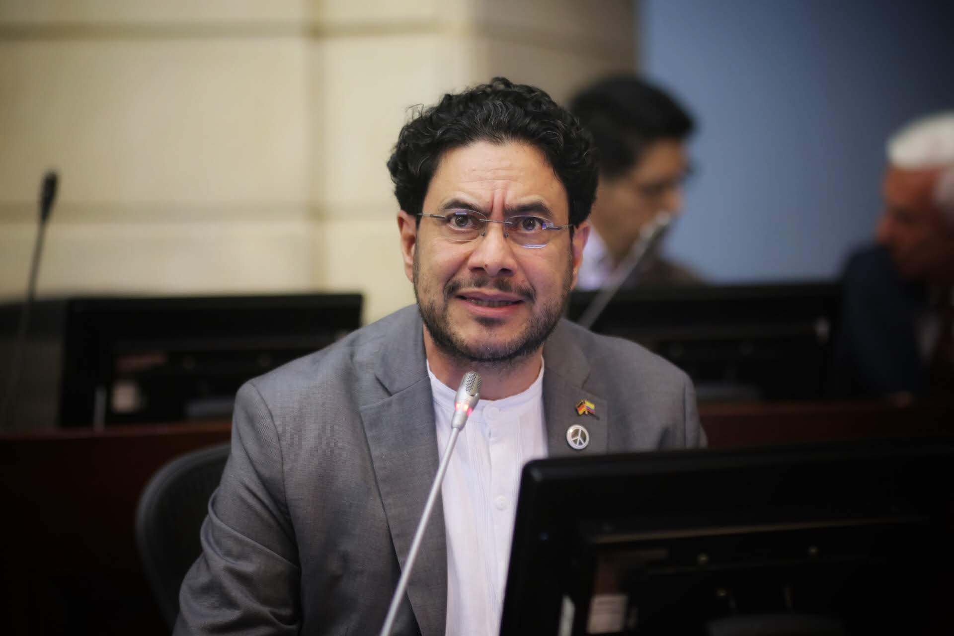 Iván Cepeda Castro, candidato de la Coalición Pacto Histórico. Foto: cortesía Senado