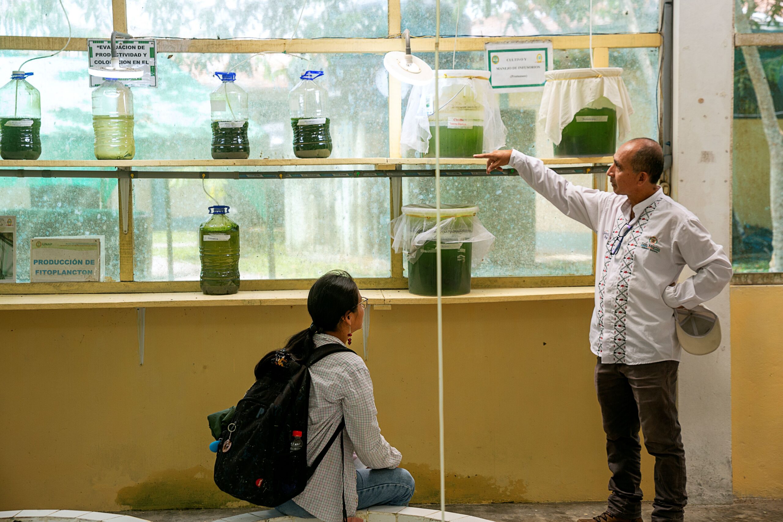 “La ciencia no solo debe recolectar datos, sino compartirlos”, dice Taricuarima. Foto: Patrick Murayari